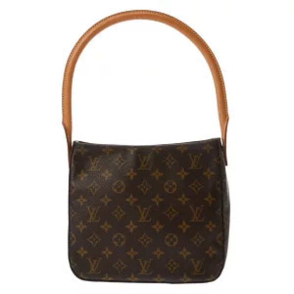 Louis Vuitton Monogram Looping Brown Canvas Shoulder Bag